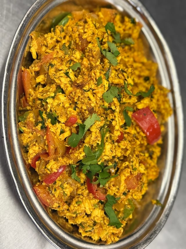 Paneer Bhurji.