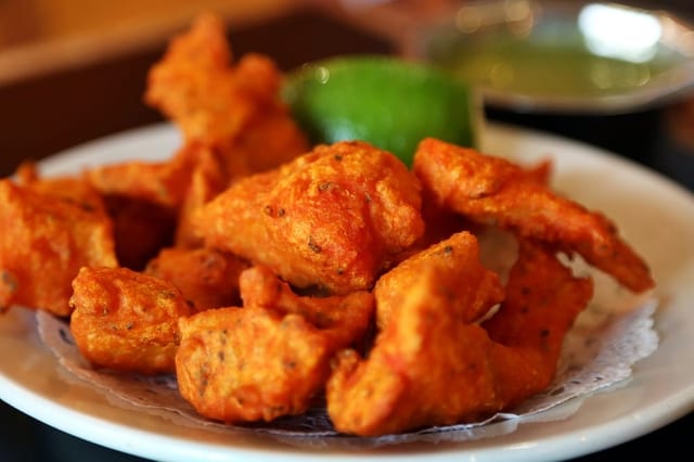 Fish Pakora.